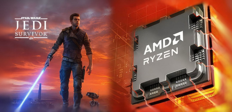 AMD предоставит копию экшена Star Wars Jedi: Survivor при покупке процессоров Ryzen 7000