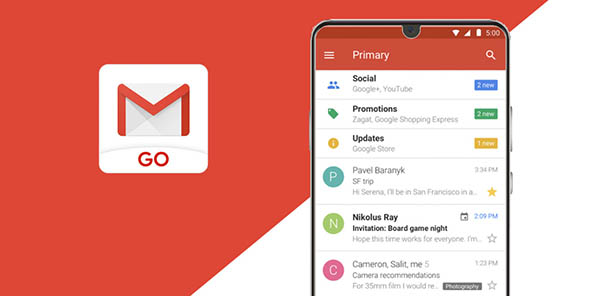 Google сделала упрощенный клиент Gmail Go доступным для всех устройств