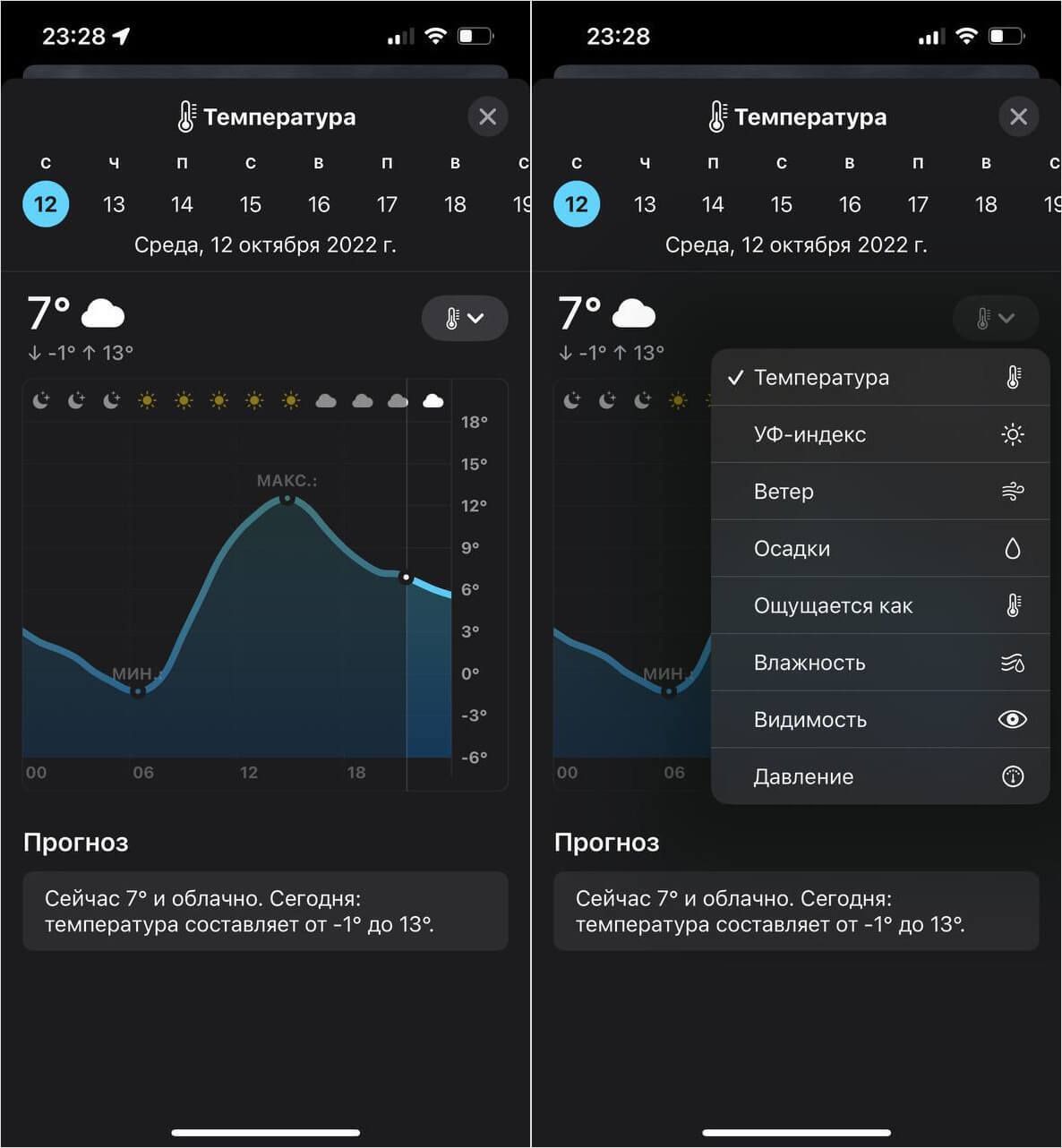 Как пользоваться новым приложением Погода в iOS 16