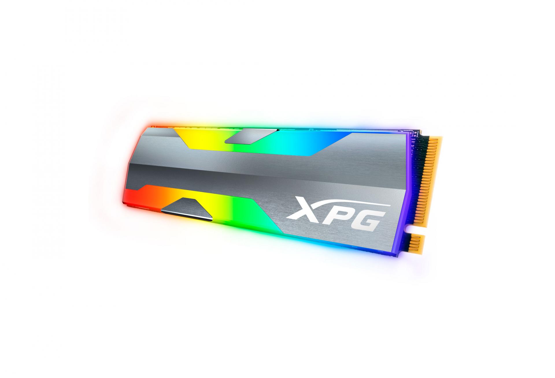 ADATA анонсировала SSD SPECTRIX S20G PCIe Gen3×4 с RGB-подсветкой