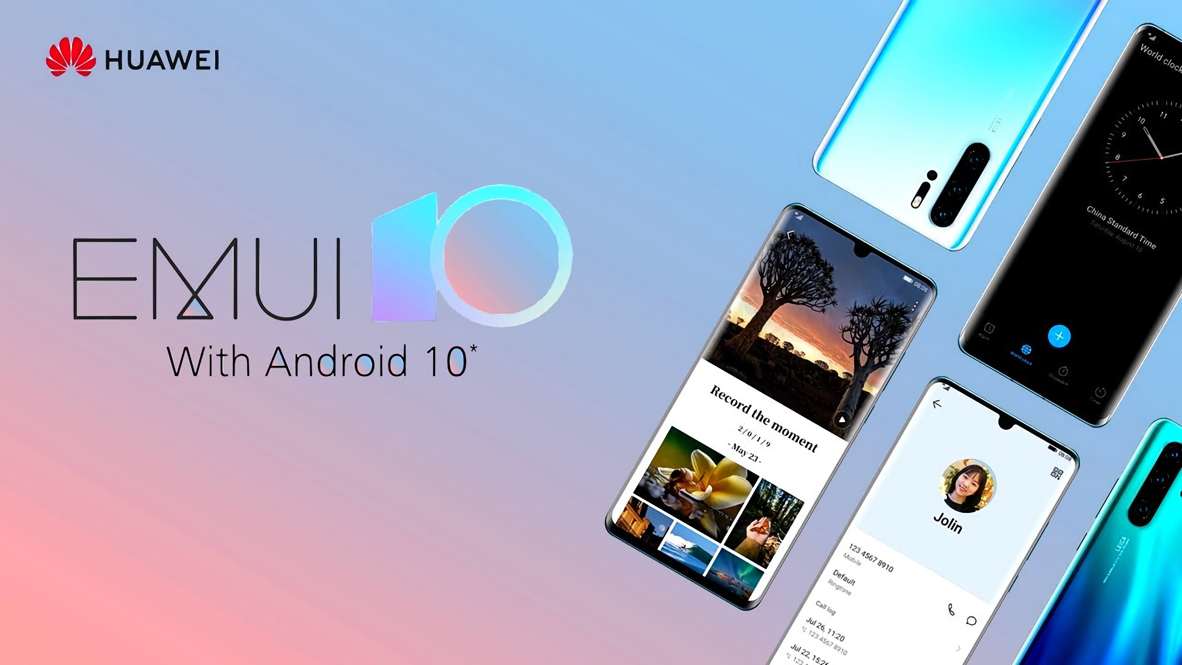 Глобальная прошивка EMUI 10 для смартфонов Huawei P20 и Huawei Mate 10 задерживается