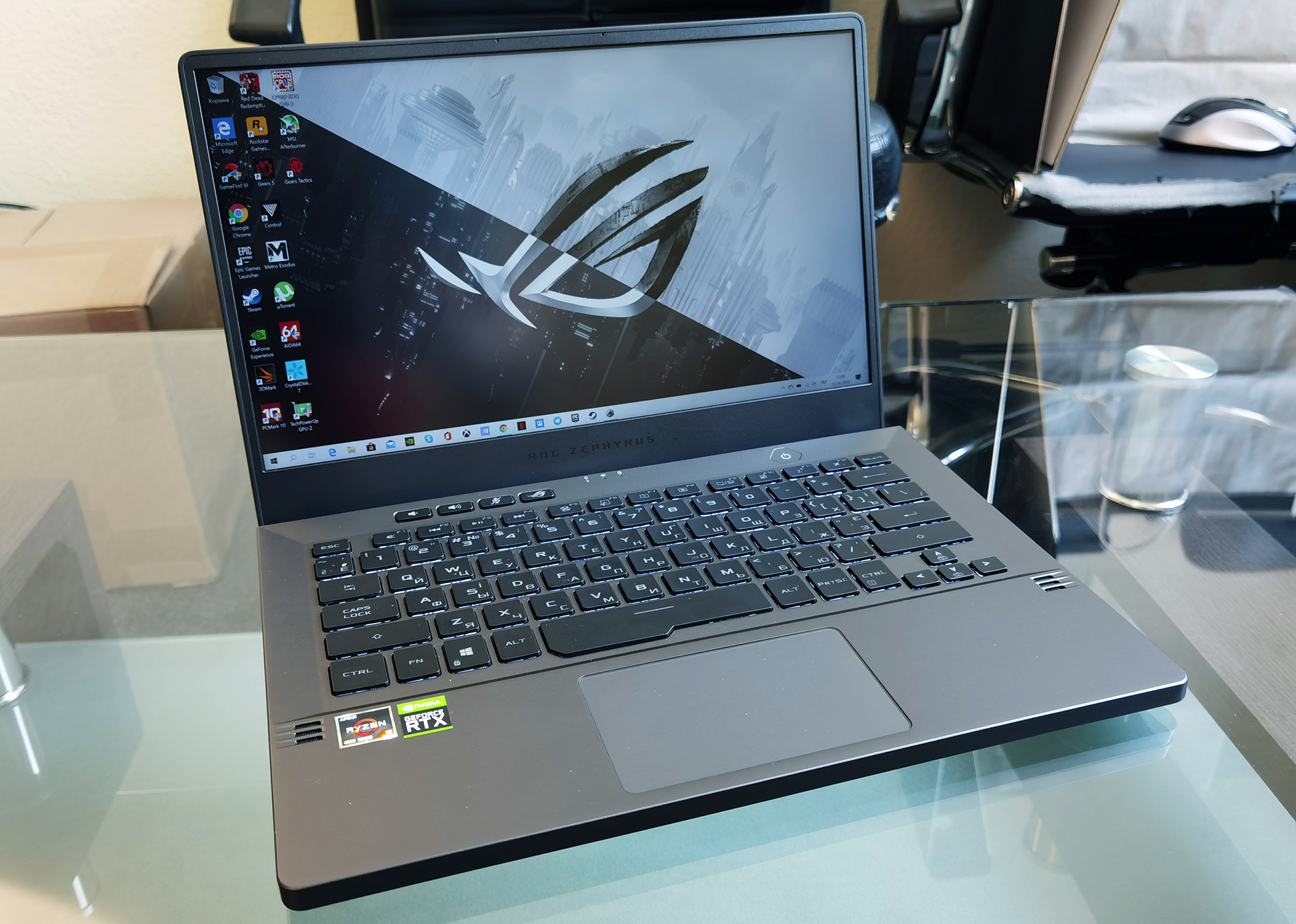 Обзор игрового ноутбука ASUS ROG Zephyrus G14: правильный ультрапортативный гейминг