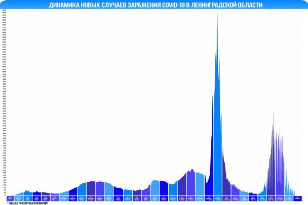 Где в Ленобласти выявлены новые случаи COVID-19. В лидерах - Тихвин и Выборг