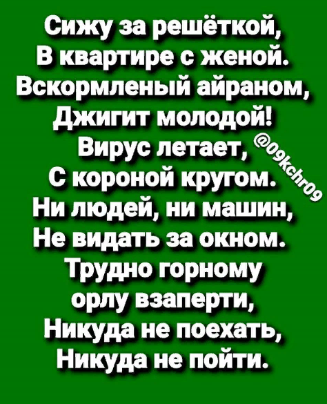 В КЧР самоизоляция рождает поэтов