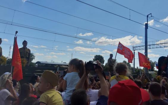 В Курск прибыл 'Поезд Победы'