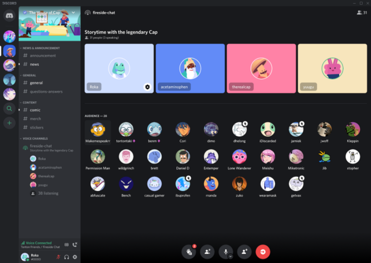 Discord запустил Stage Channels — похожие на Clubhouse аудиокомнаты для обсуждений в прямом эфире