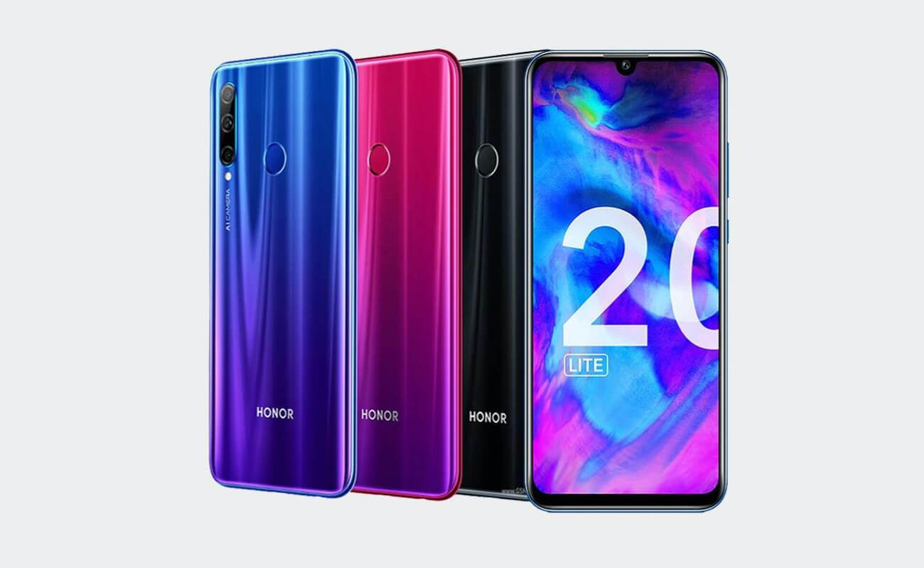 Honor 20 Lite приехал в Россию по цене 14 990 рублей