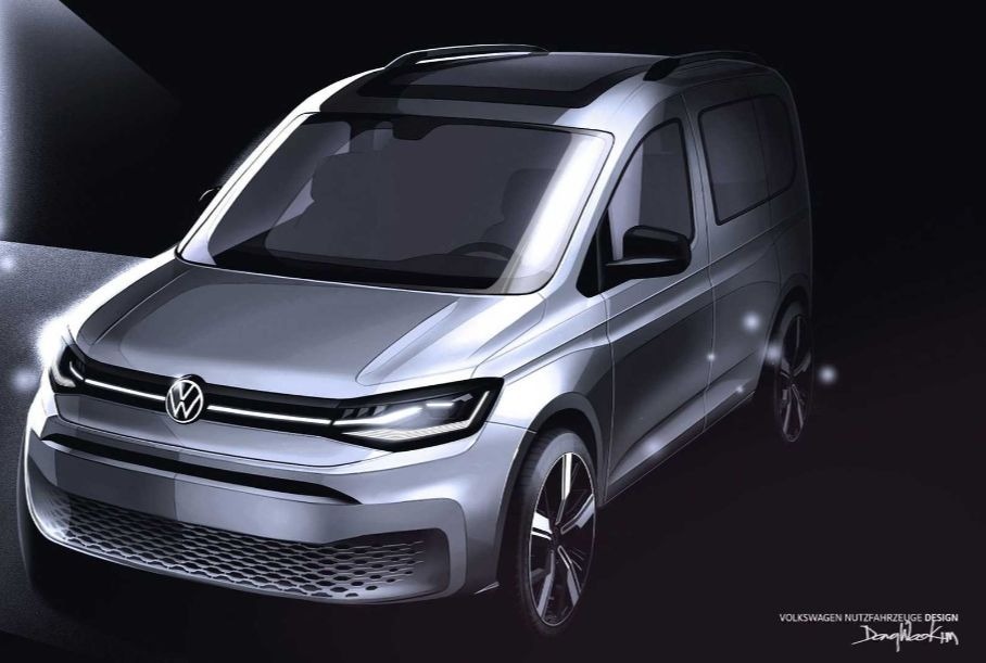 Появились подробности об обновленном Volkswagen Caddy