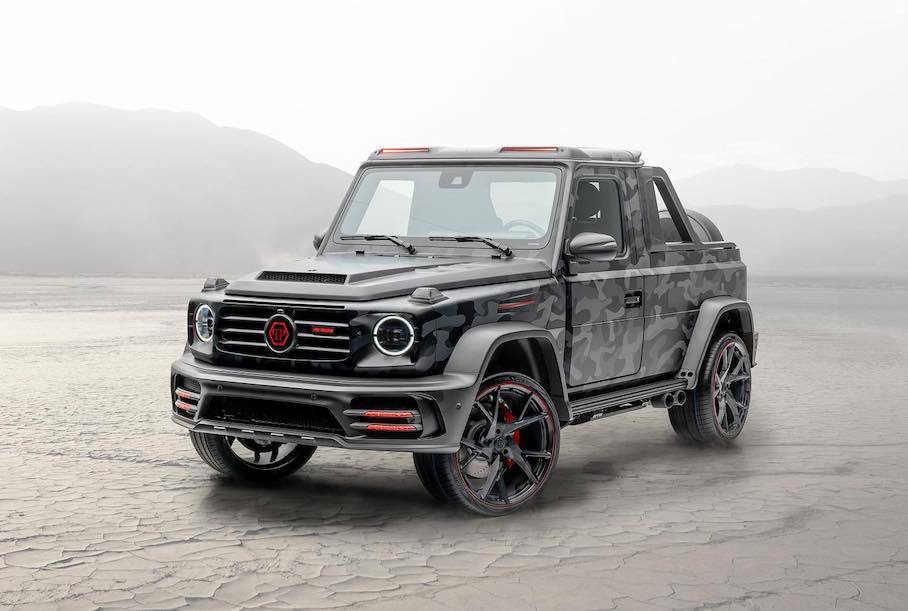 Mercedes-Benz G-Class превратили в двухдверный пикап