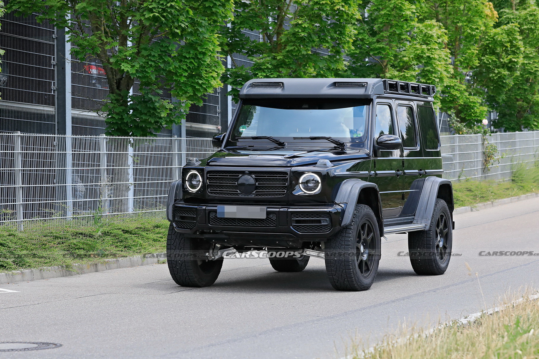 Внешность преемника Mercedes-Benz G 500 4×4² раскрыта до премьеры