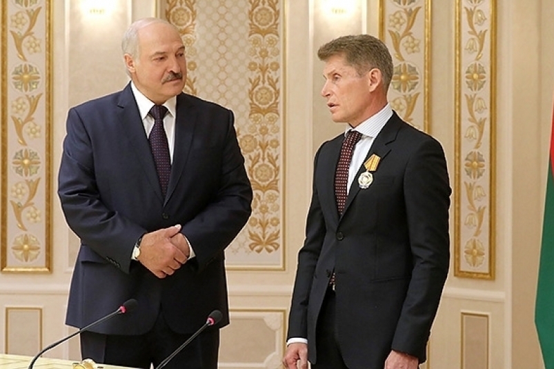 Лукашенко заявил о планах посетить Приморье в 2021 году