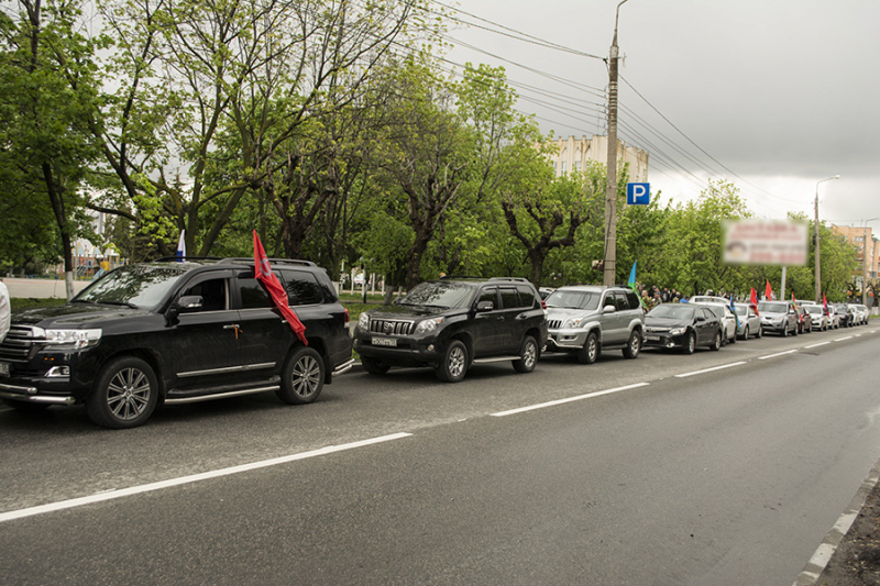 В Пензе прошел автопробег, посвященный 75-летию Победы