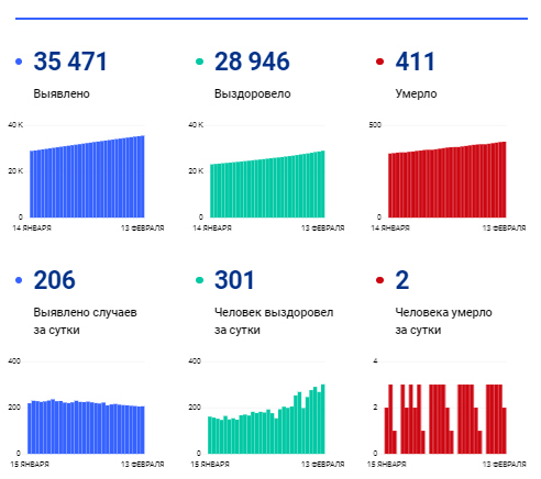 Врачи озвучили число заболевших ковидом жителей Пензенской области