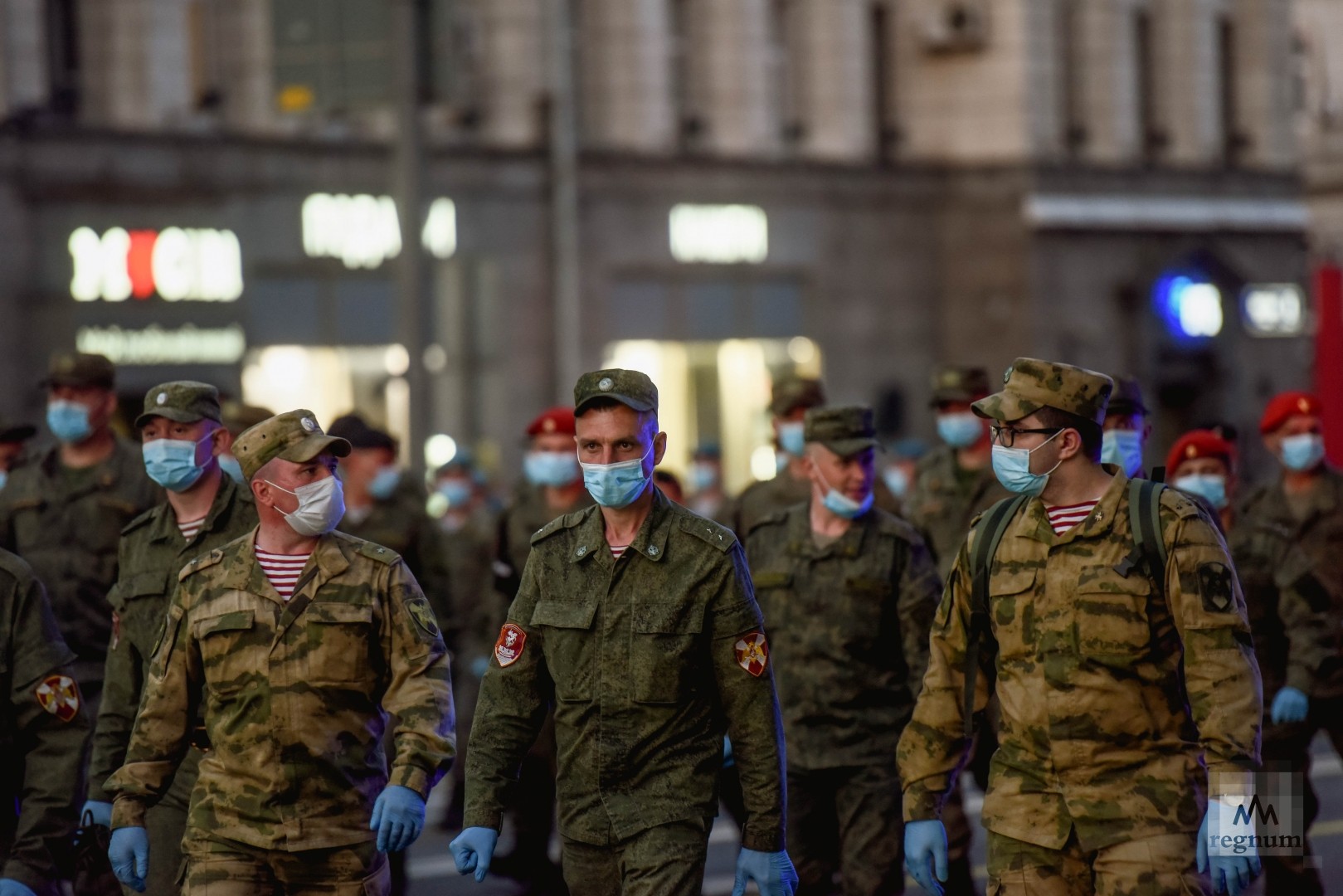 Первая репетиция парада Победы прошла в Москве — фоторепортаж