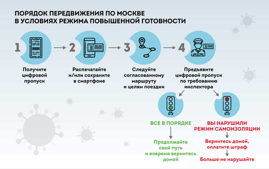 Цифровые пропуска в Москве: как получить, нужны ли они для пешеходов