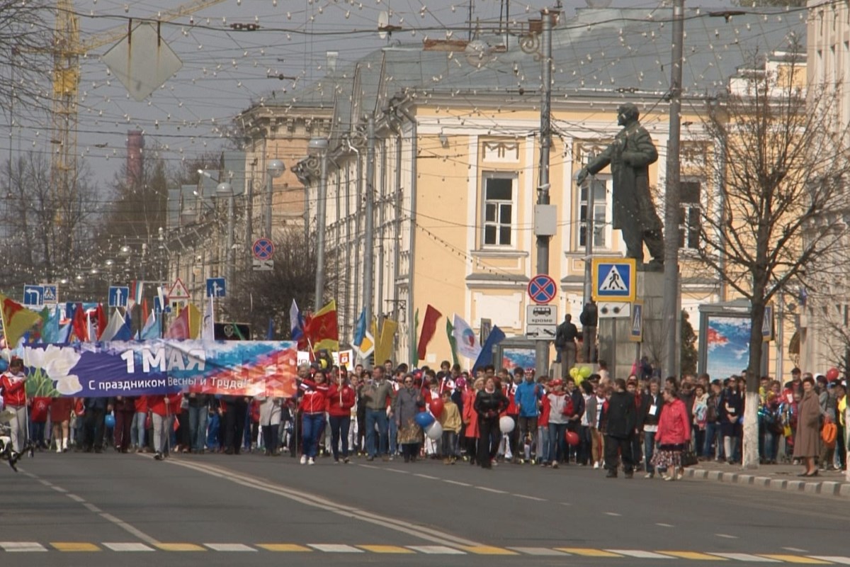 В Твери начали готовиться к Первомайской демонстрации