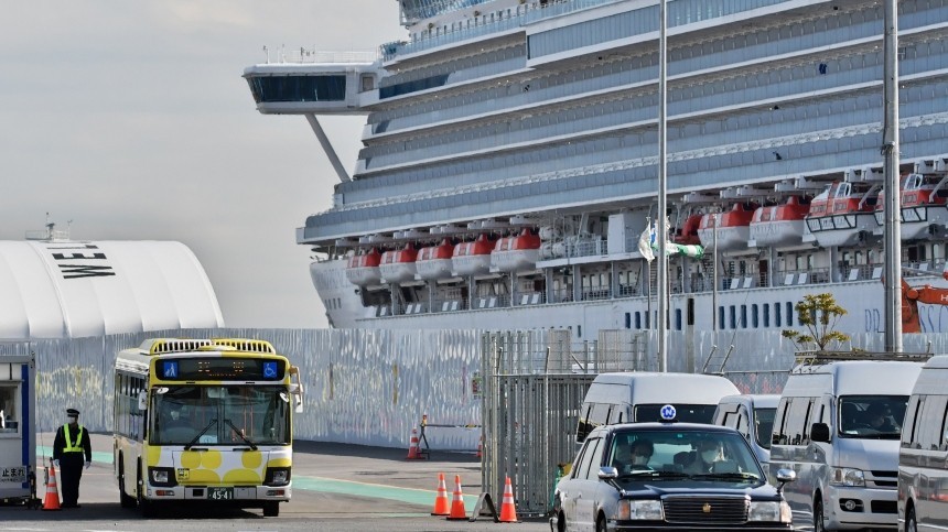 Восемь граждан РФ, эвакуированных с лайнера Diamond Princess, прибыли в Казань