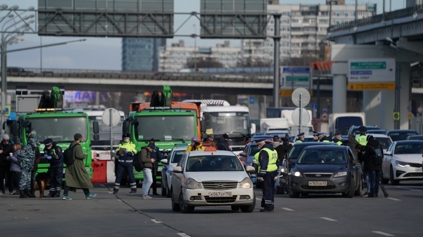 В Москву не впустили 12 тысяч машин