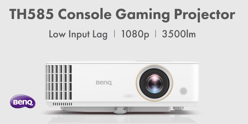 BenQ выпустил новый игровой проектор TH585 и первым грамотно решил психологическую проблему лишних пикселей на DLP-чипах