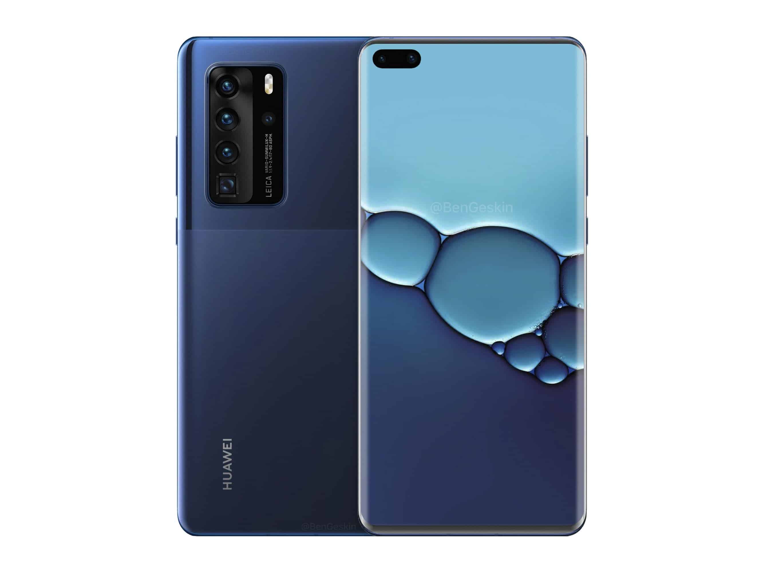 Флагманы Huawei P40 и P40 Pro представят 26 марта