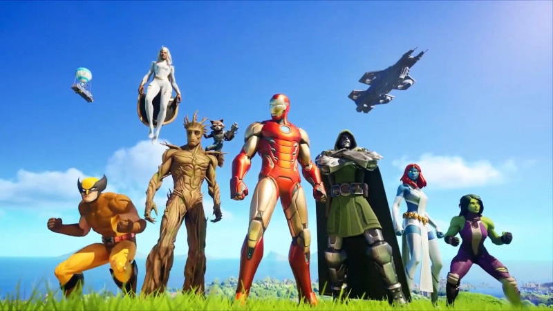 В Fortnite появились герои Marvel. Пользователи Apple остались без них