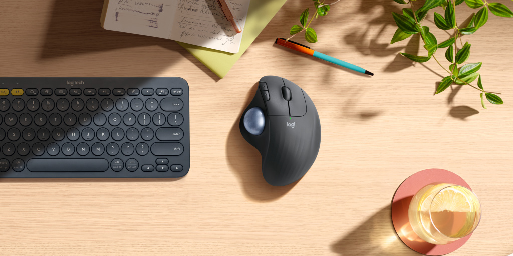 Logitech представила беспроводной трекбол ERGO M575 для комфортной работы