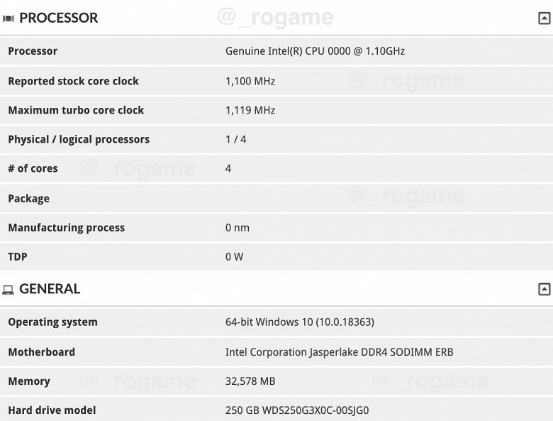 У Intel тоже есть энергоэффективные процессоры. Появились данные о CPU Jasper Lake на архитектуре Tremont