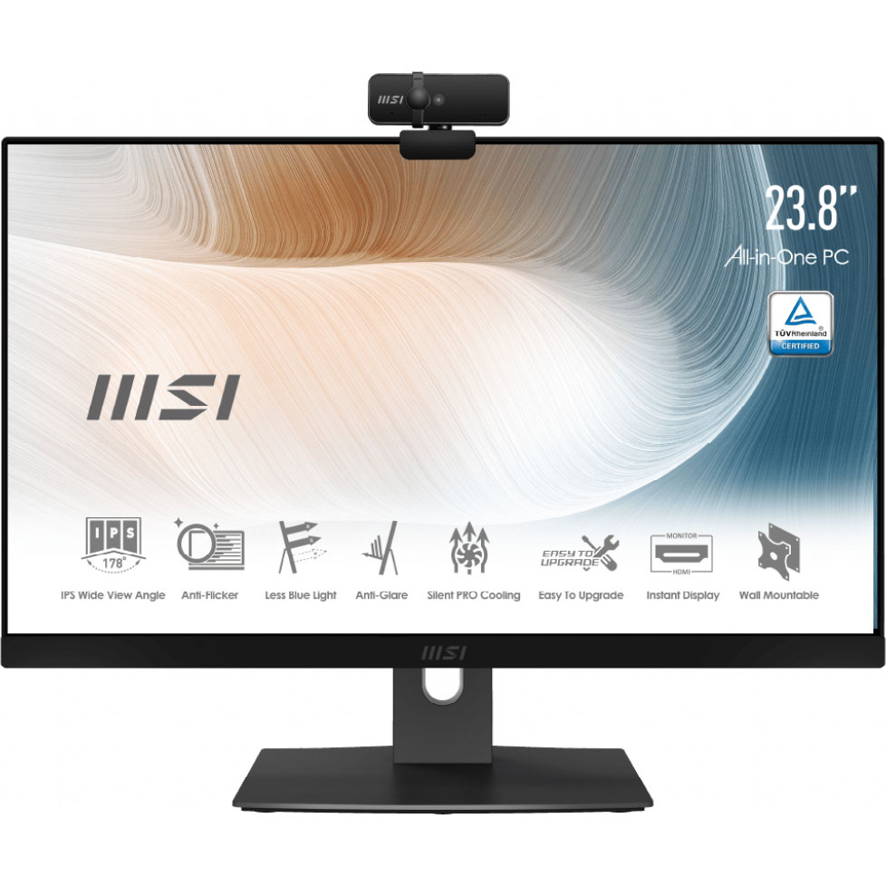 Моноблок MSI Modern AM241P 11M: новая платформа Intel Tiger Lake, видеовход и другие полезные усовершенствования