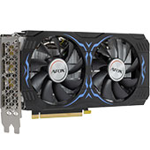 Видеокарта Afox GeForce RTX 3050 D6H2 (8 ГБ): хорошая скорость в Full HD с трассировкой лучей и DLSS, эффективная СО