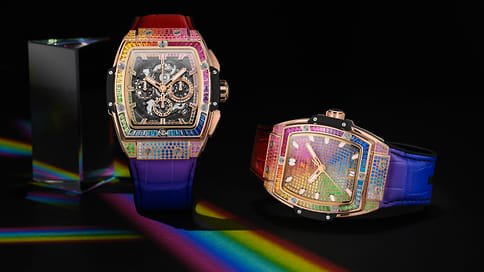 В Россию поступили часы Hublot Spirit of Big Bang Rainbow