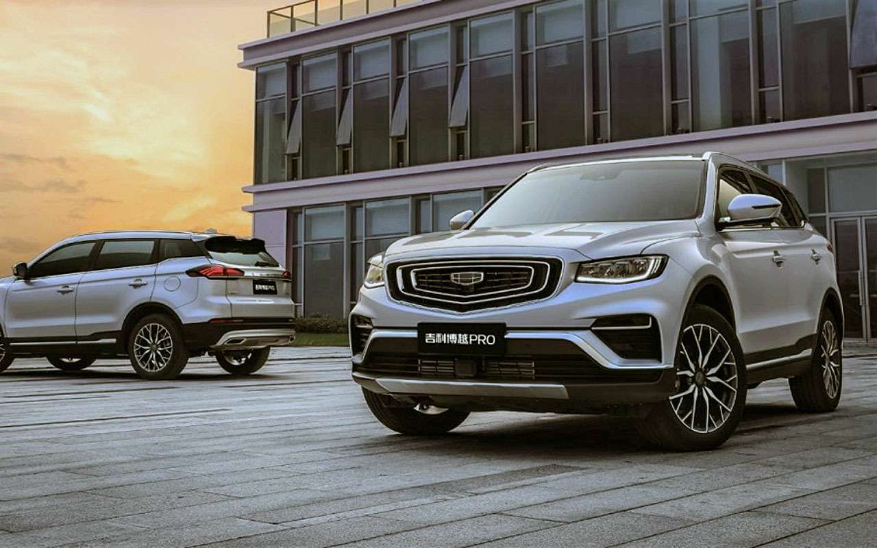 Обновленный Geely Atlas: мотор Volvo с 3 цилиндрами