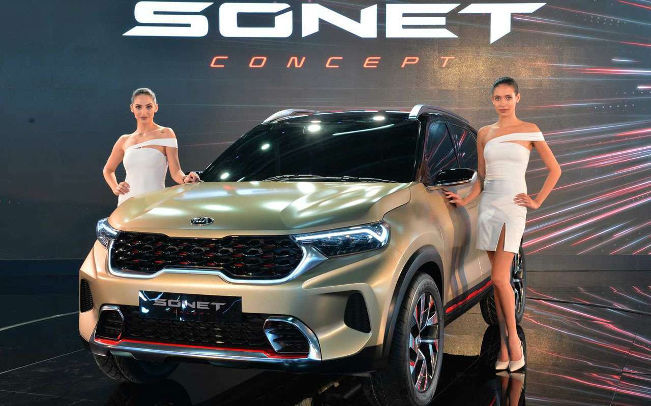 Kia привезет в Россию новый кроссовер Sonet. Он маленький